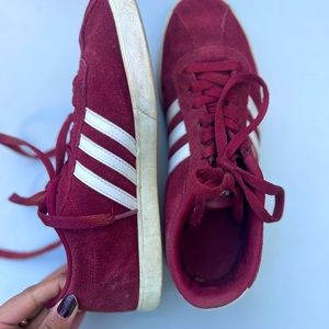 Adidas Womens neo burgundy shoes